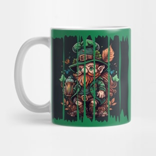 Leprechaun Illustration Mug